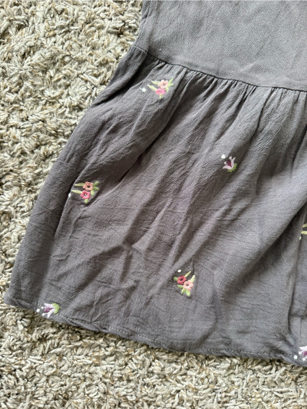 Embroidered Floral Maxi Dress - Picture 6 of 15